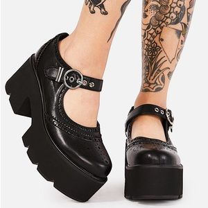 Sending Love Platform Mary Janes by Lamoda